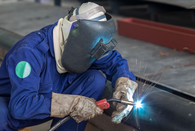 Welding Process in Action